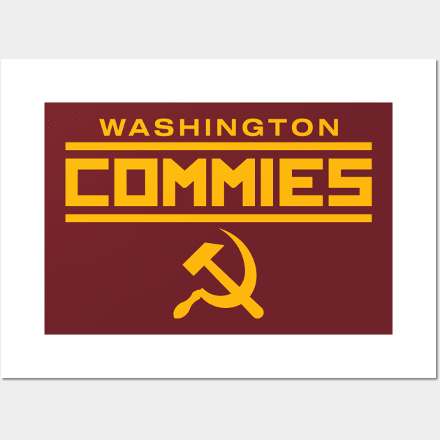 Washington Commies Wall Art by TextTees